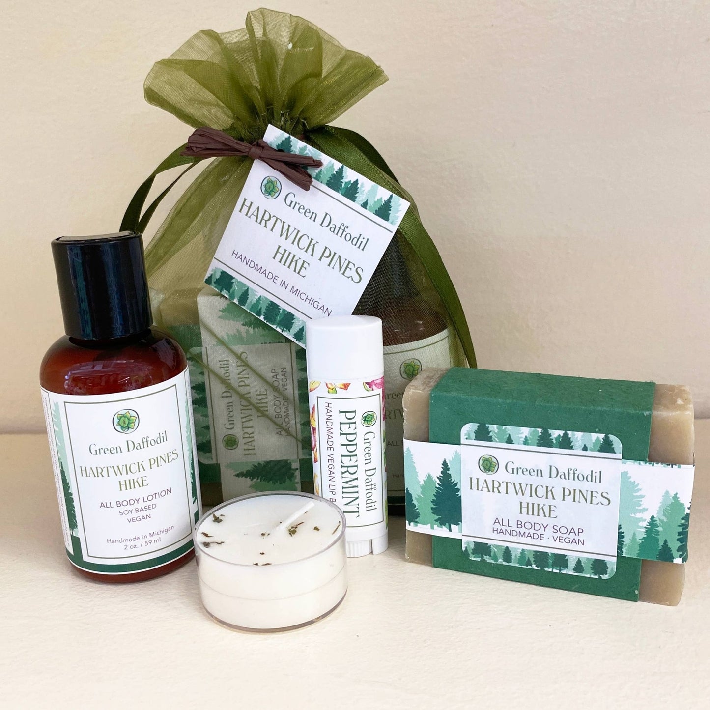Hartwick Pines Hike Organdy Quartet Gift Set - La Vie Est Belle