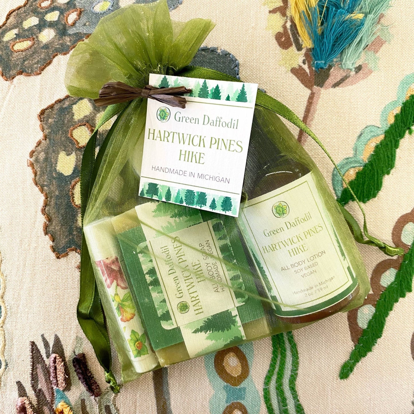 Hartwick Pines Hike Organdy Quartet Gift Set - La Vie Est Belle