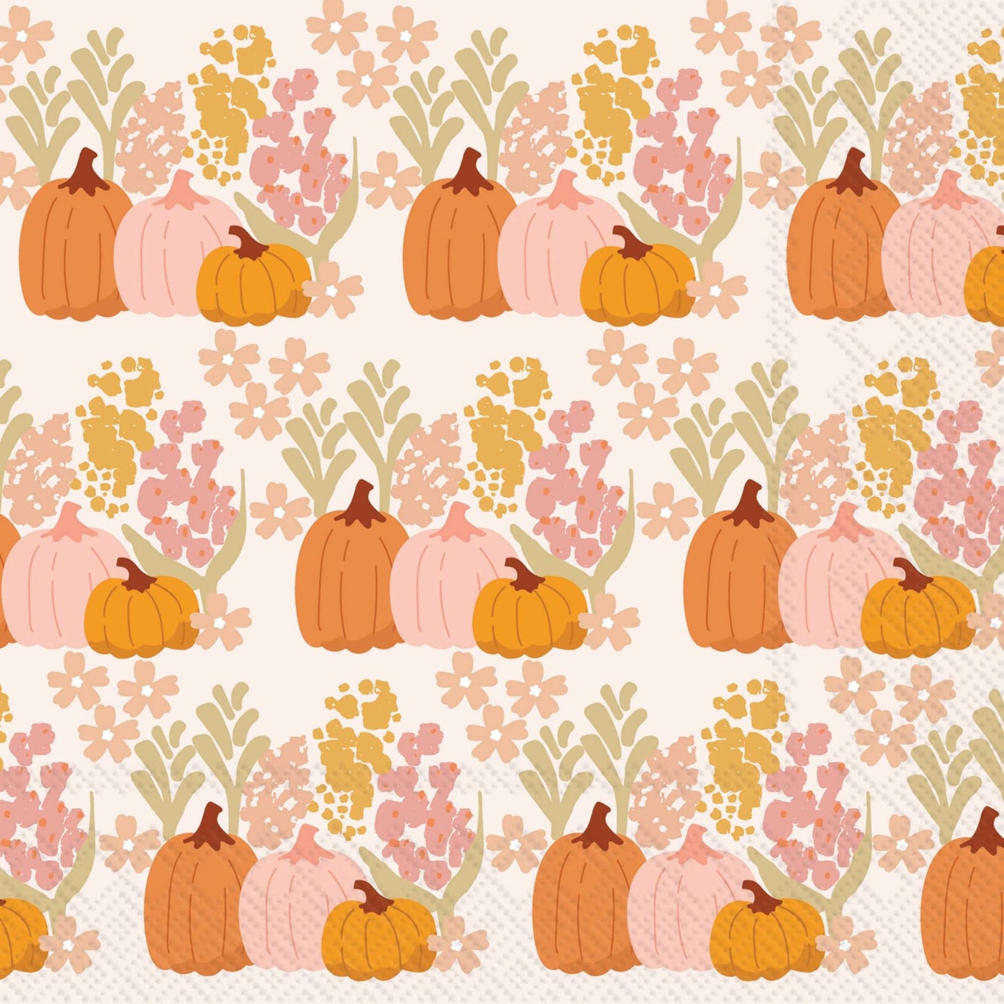 Harvest Bloom Cocktail Napkins - La Vie Est Belle