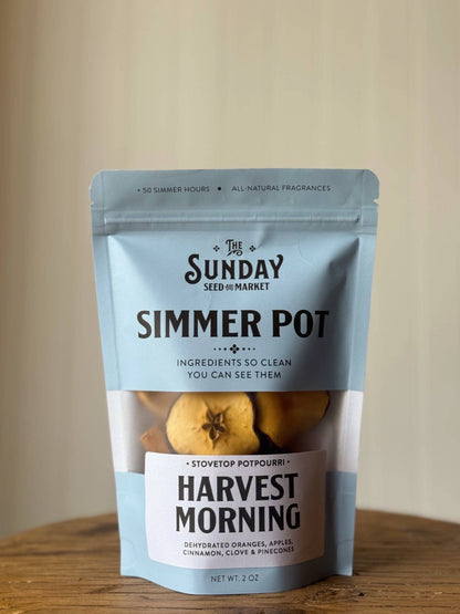 Harvest Morning Simmer Pot | Orange Cinnamon Clove - La Vie Est Belle