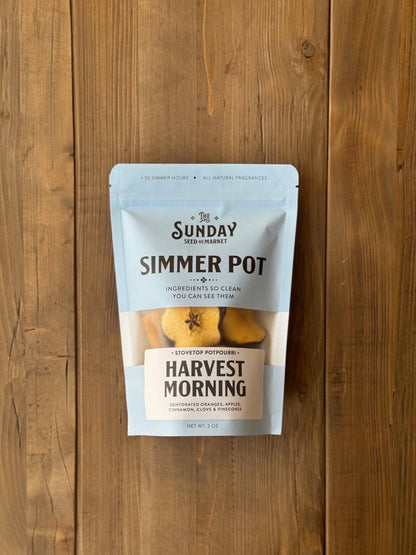 Harvest Morning Simmer Pot | Orange Cinnamon Clove - La Vie Est Belle