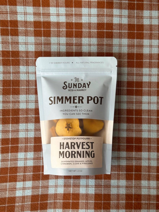 Harvest Morning Simmer Pot | Orange Cinnamon Clove - La Vie Est Belle