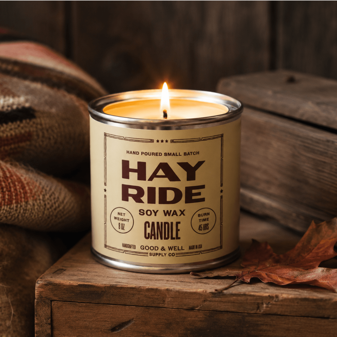 Hay Ride Soy Candle - Fall Collection - La Vie Est Belle