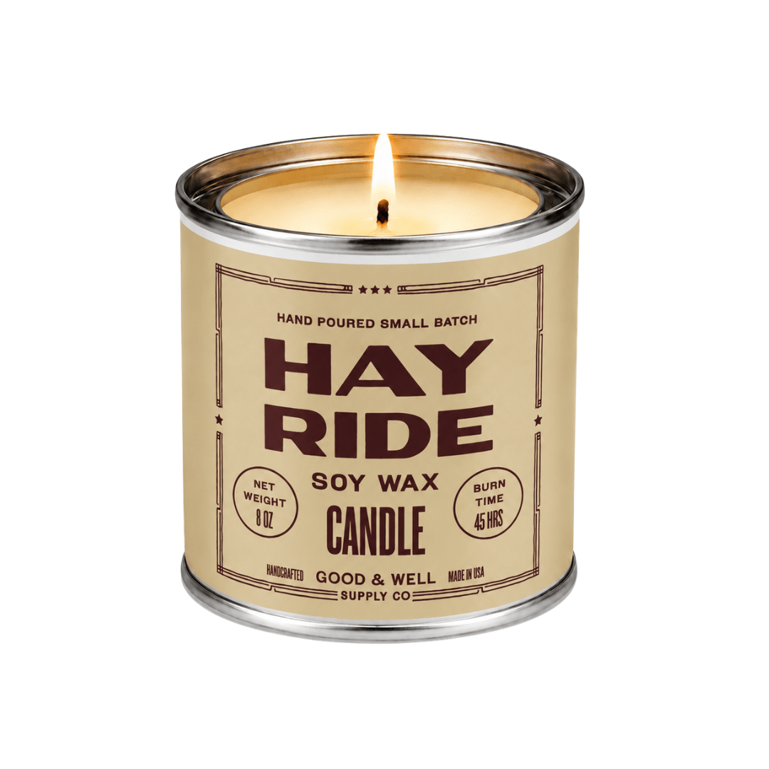 Hay Ride Soy Candle - Fall Collection - La Vie Est Belle