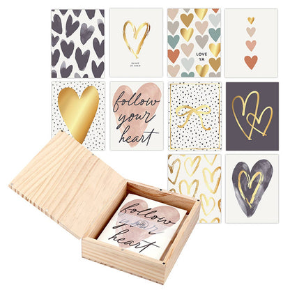 Hearts Boxed Greeting Cards - La Vie Est Belle