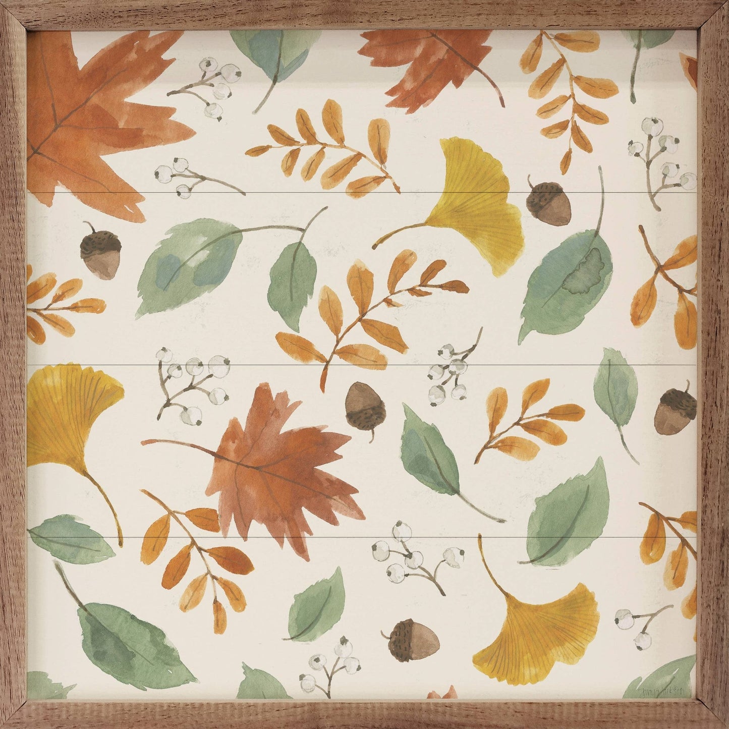 Hello Pumpkin Pattern Wall Art - La Vie Est Belle