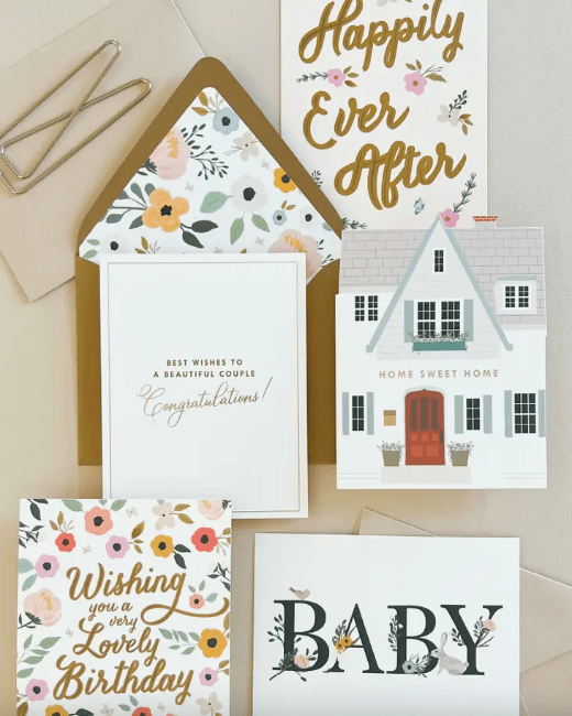 Home Sweet Home Greeting Card - La Vie Est Belle