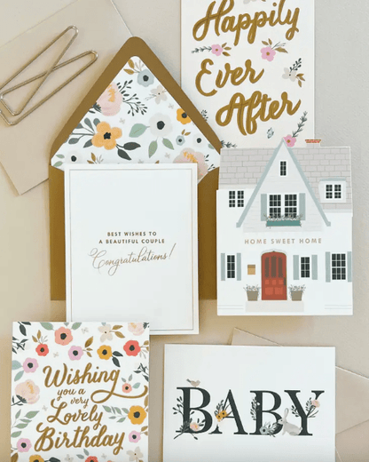 Home Sweet Home Greeting Card - La Vie Est Belle