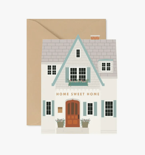 Home Sweet Home Greeting Card - La Vie Est Belle