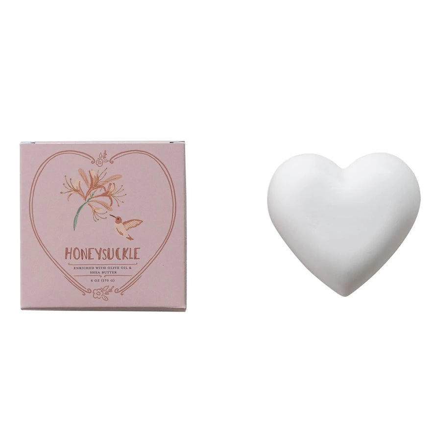Honeysuckle Scented Olive Oil & Shea Butter Triple Milled Bar Soap - La Vie Est Belle