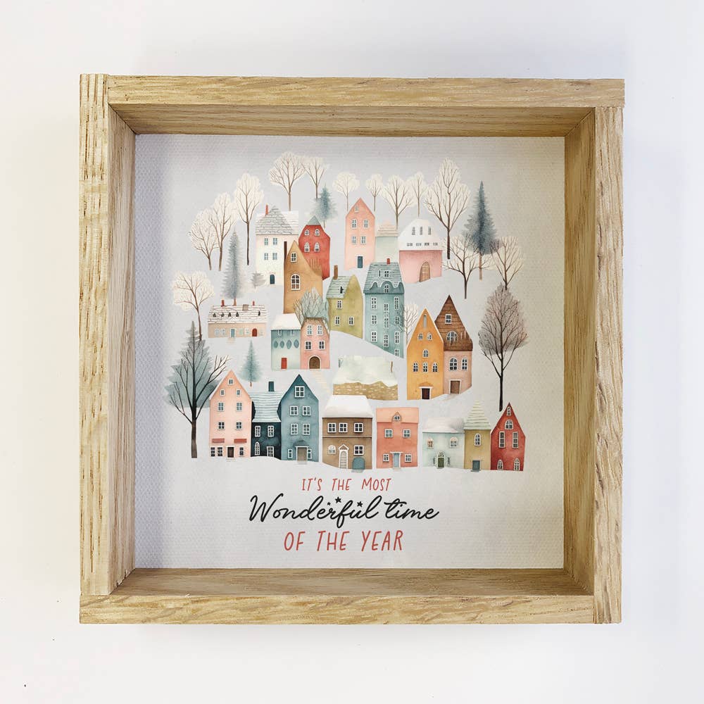 Hygge It's the Most Wonderful Time Houses - Rustic Holiday - La Vie Est Belle