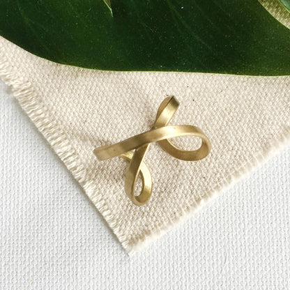 Infinity Ring - Gold - La Vie Est Belle