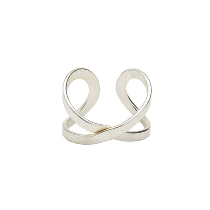 Infinity Ring - Silver - La Vie Est Belle