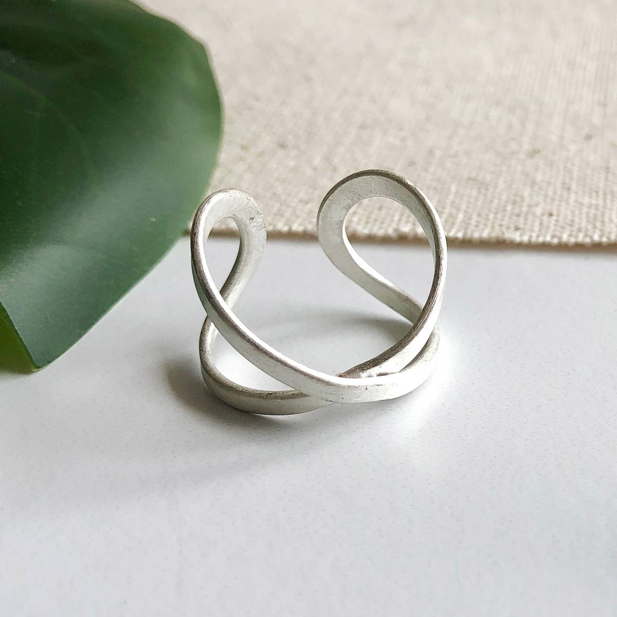 Infinity Ring - Silver - La Vie Est Belle