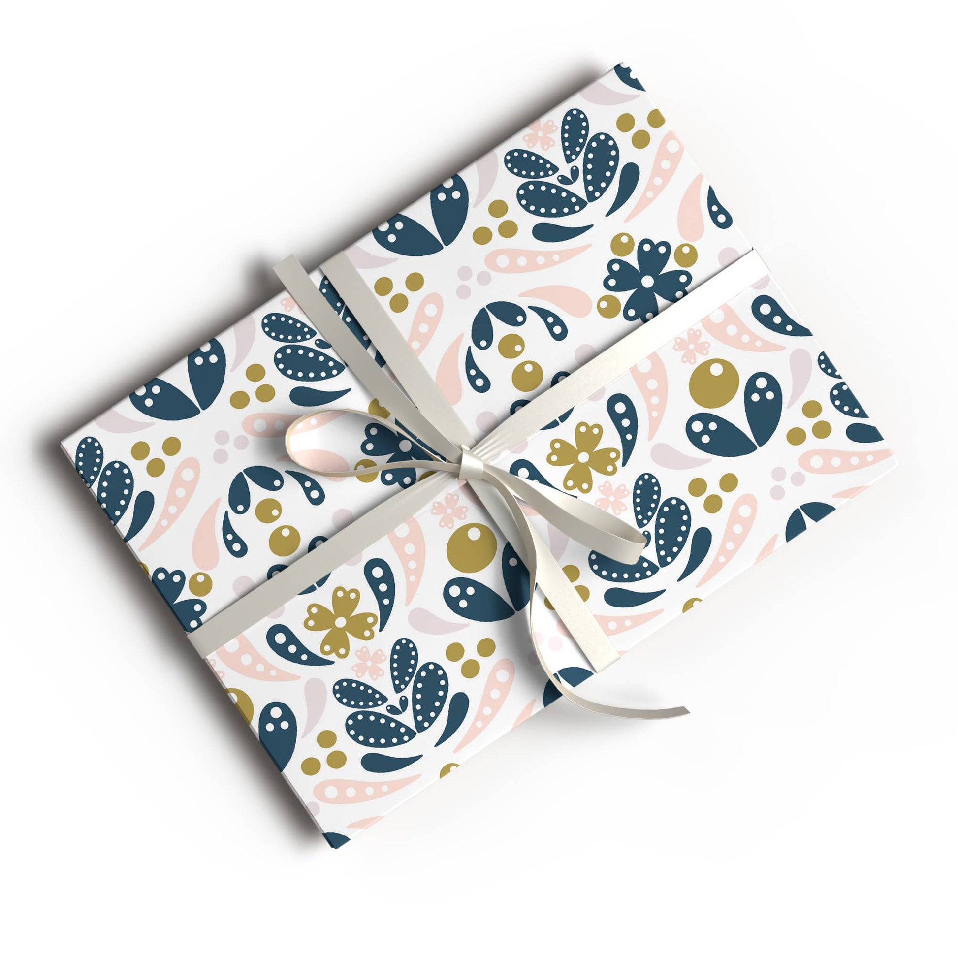 Ingrid White Gift Wrap // Matte - La Vie Est Belle
