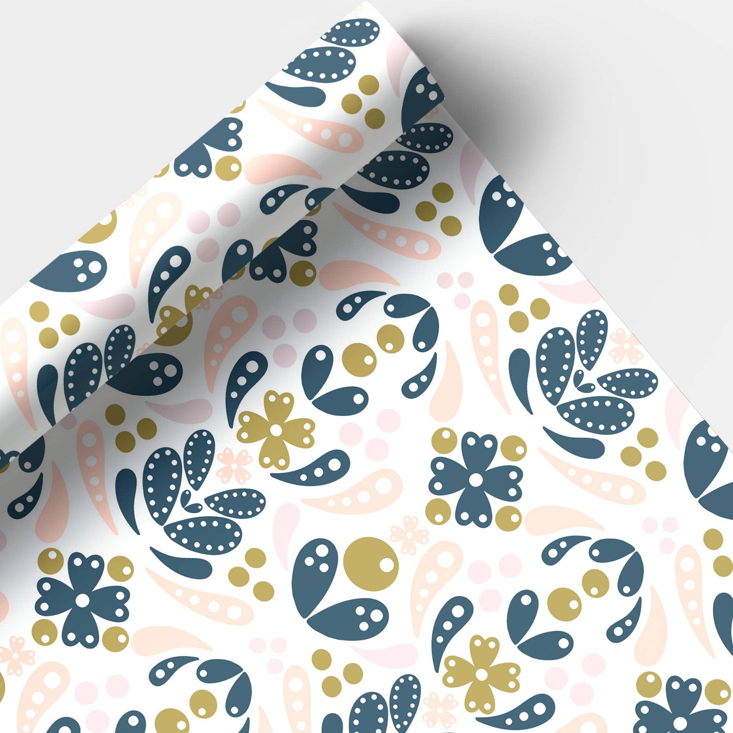 Ingrid White Gift Wrap // Matte - La Vie Est Belle
