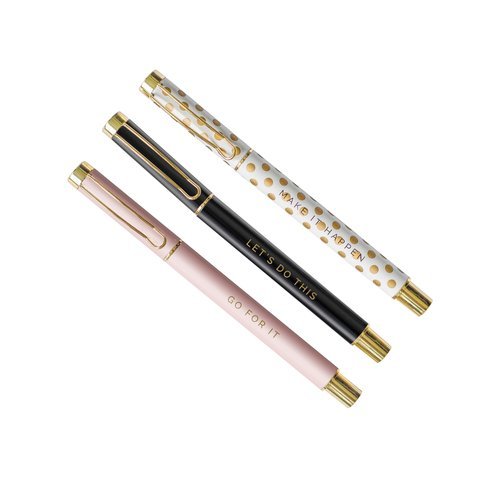 Inspirational Metal Pen Set - La Vie Est Belle