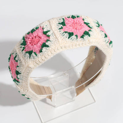 Knitted Flower Headbands - La Vie Est Belle