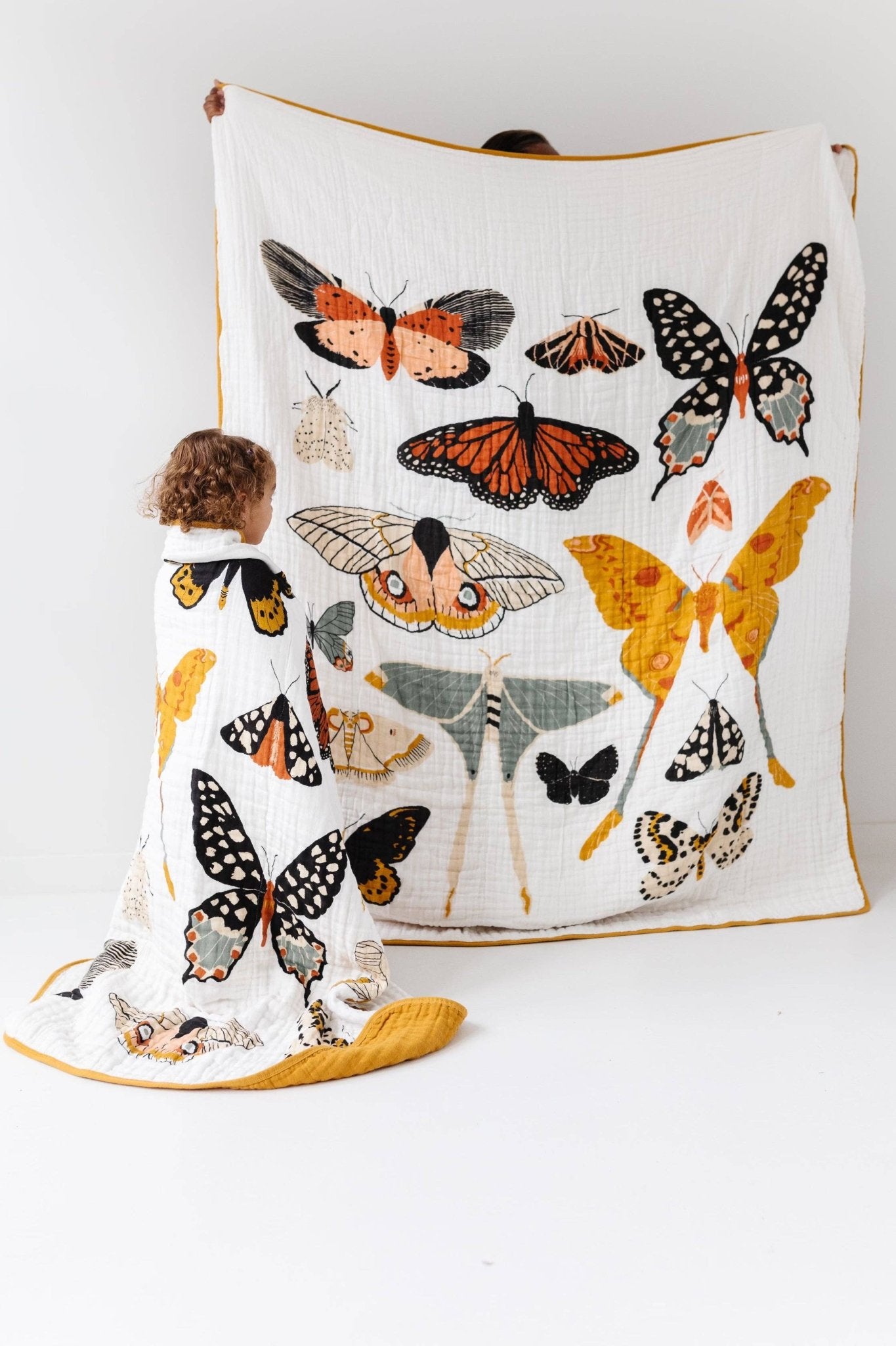 Large Butterfly Collector Throw Blanket - La Vie Est Belle