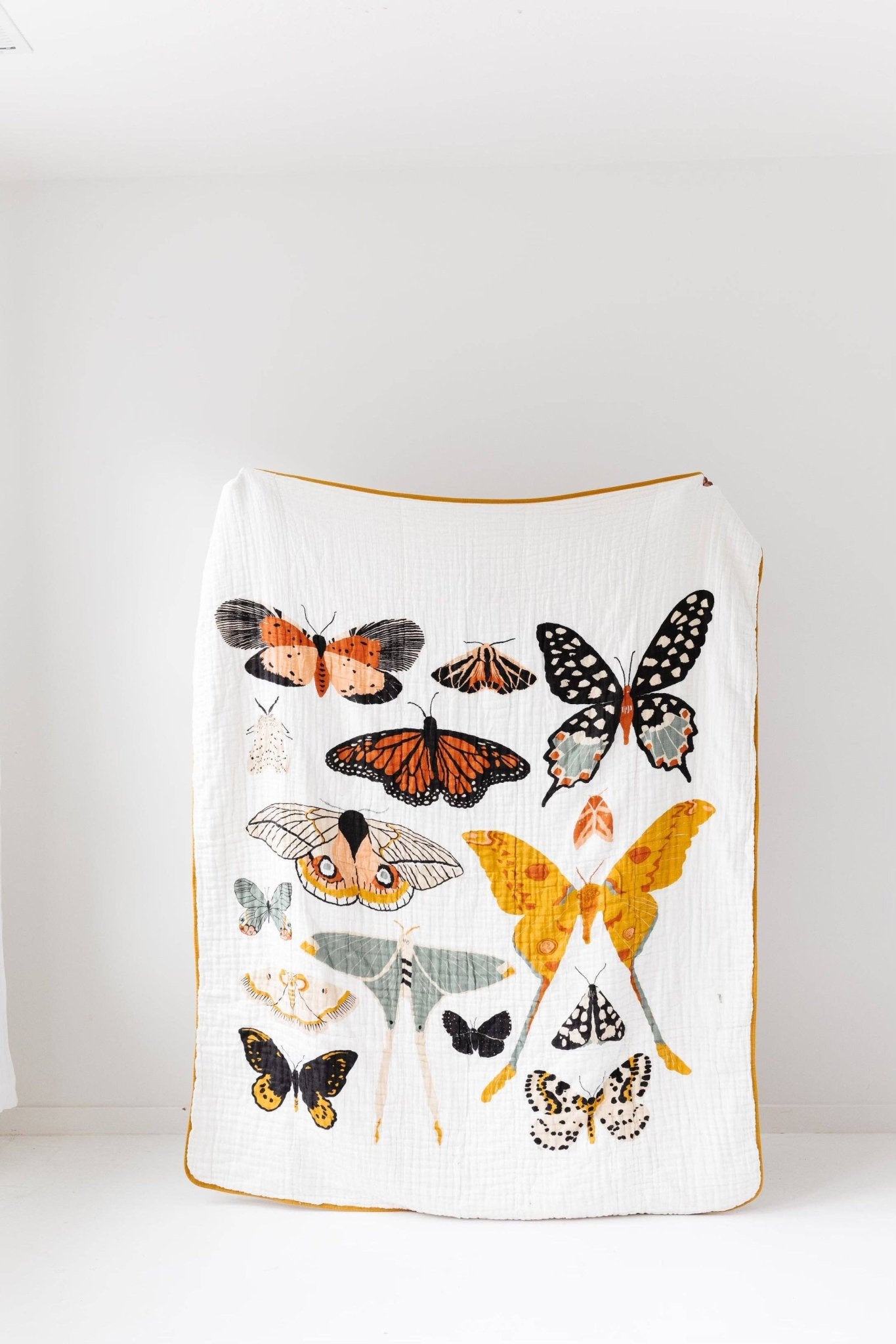 Large Butterfly Collector Throw Blanket - La Vie Est Belle
