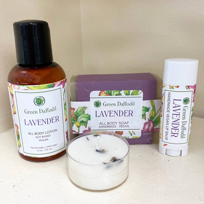 Lavender Organdy Quartet Gift Set - La Vie Est Belle