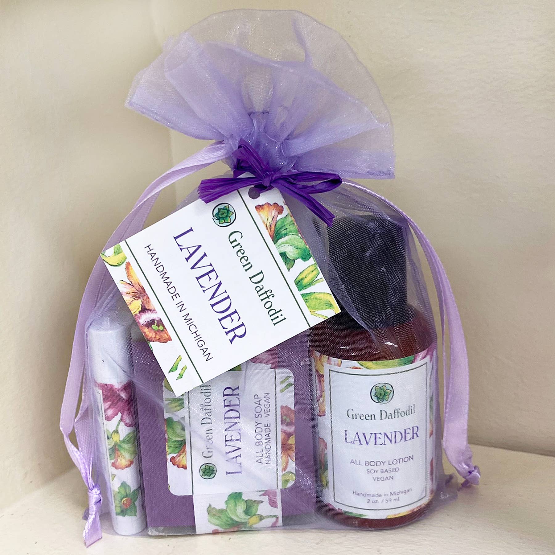 Lavender Organdy Quartet Gift Set - La Vie Est Belle
