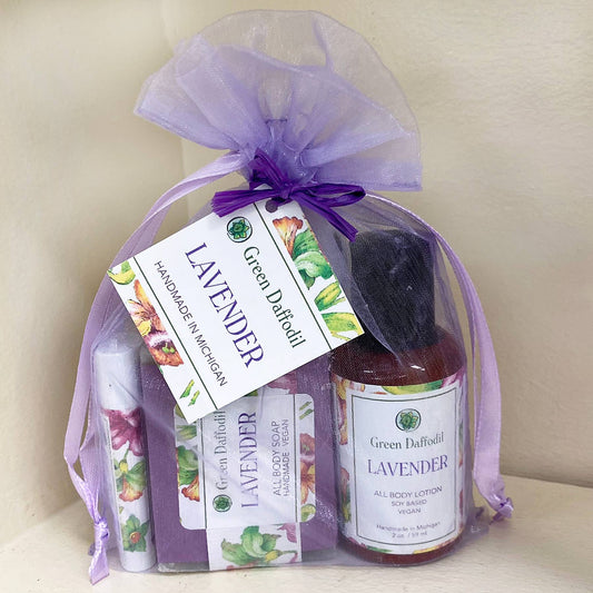 Lavender Organdy Quartet Gift Set - La Vie Est Belle