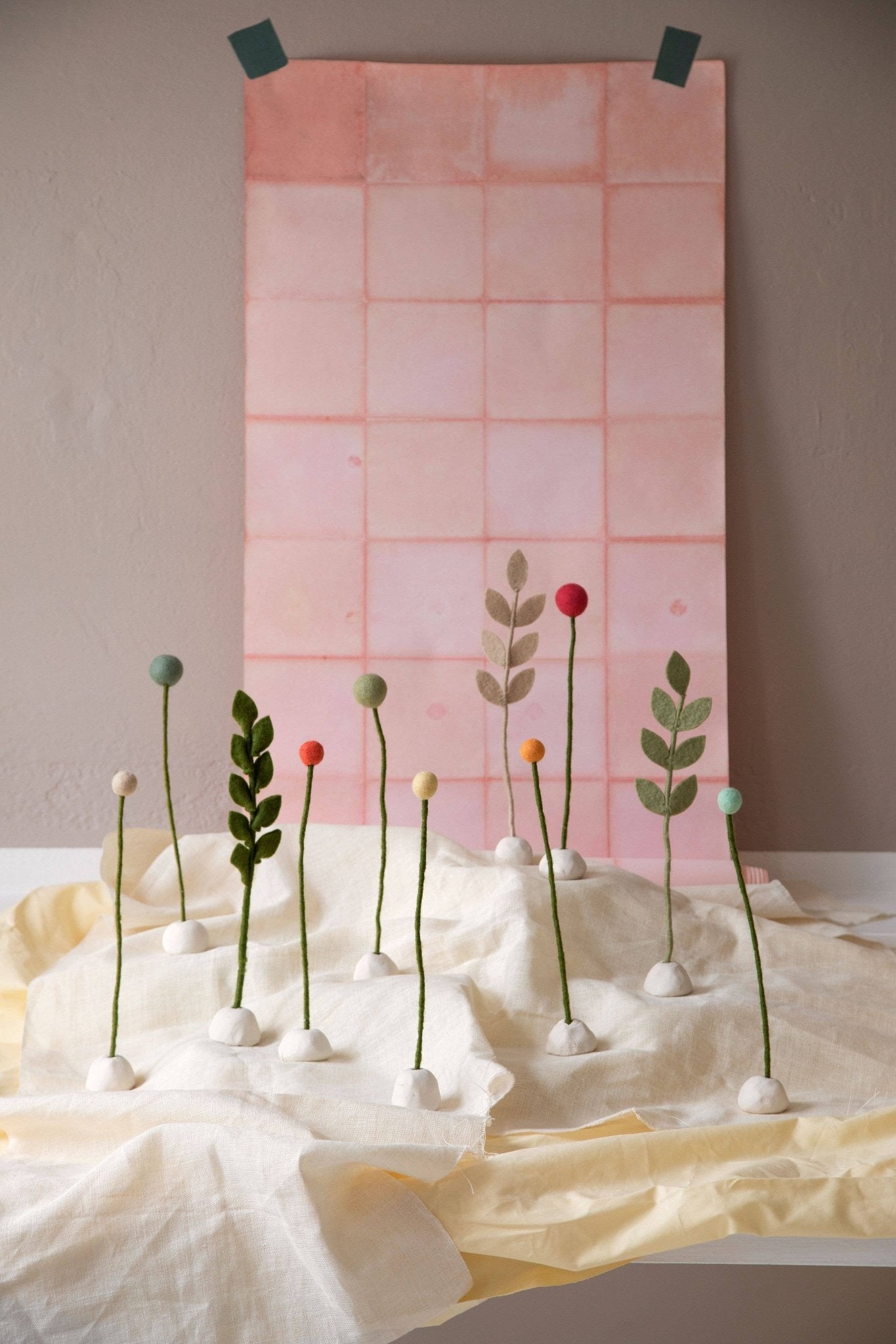 Leaf Branch - Mint Green - La Vie Est Belle