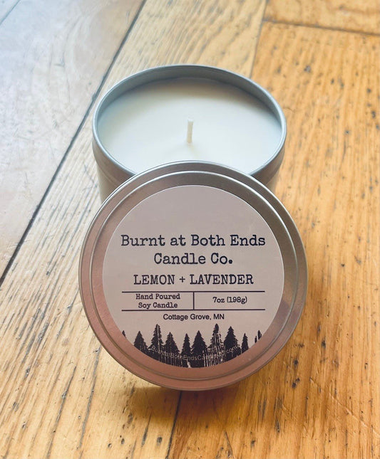 Lemon and Lavender - 7 oz Tin - La Vie Est Belle