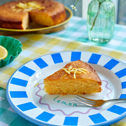 Lemon Enamel Plate - La Vie Est Belle