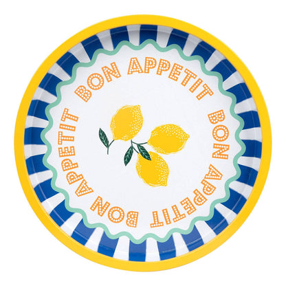 Lemon Tin Tray - La Vie Est Belle