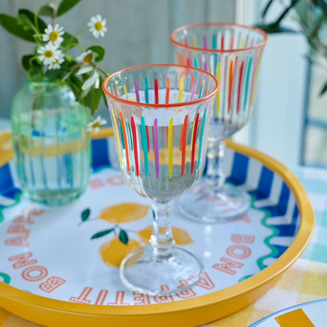 Lemon Tin Tray - La Vie Est Belle