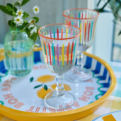 Lemon Tin Tray - La Vie Est Belle