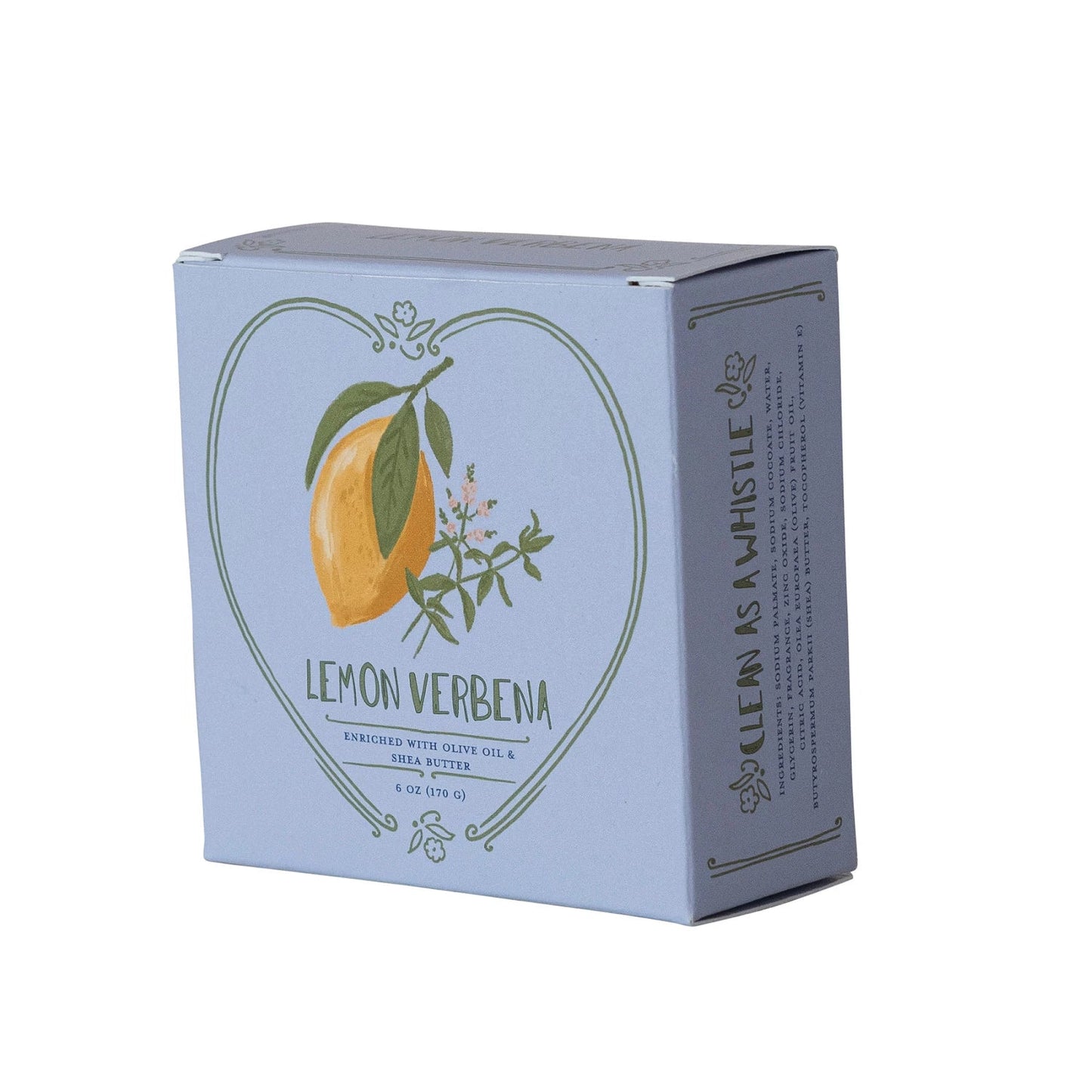 Lemon Verbena Scented Olive Oil & Shea Butter Triple Milled Bar Soap - La Vie Est Belle