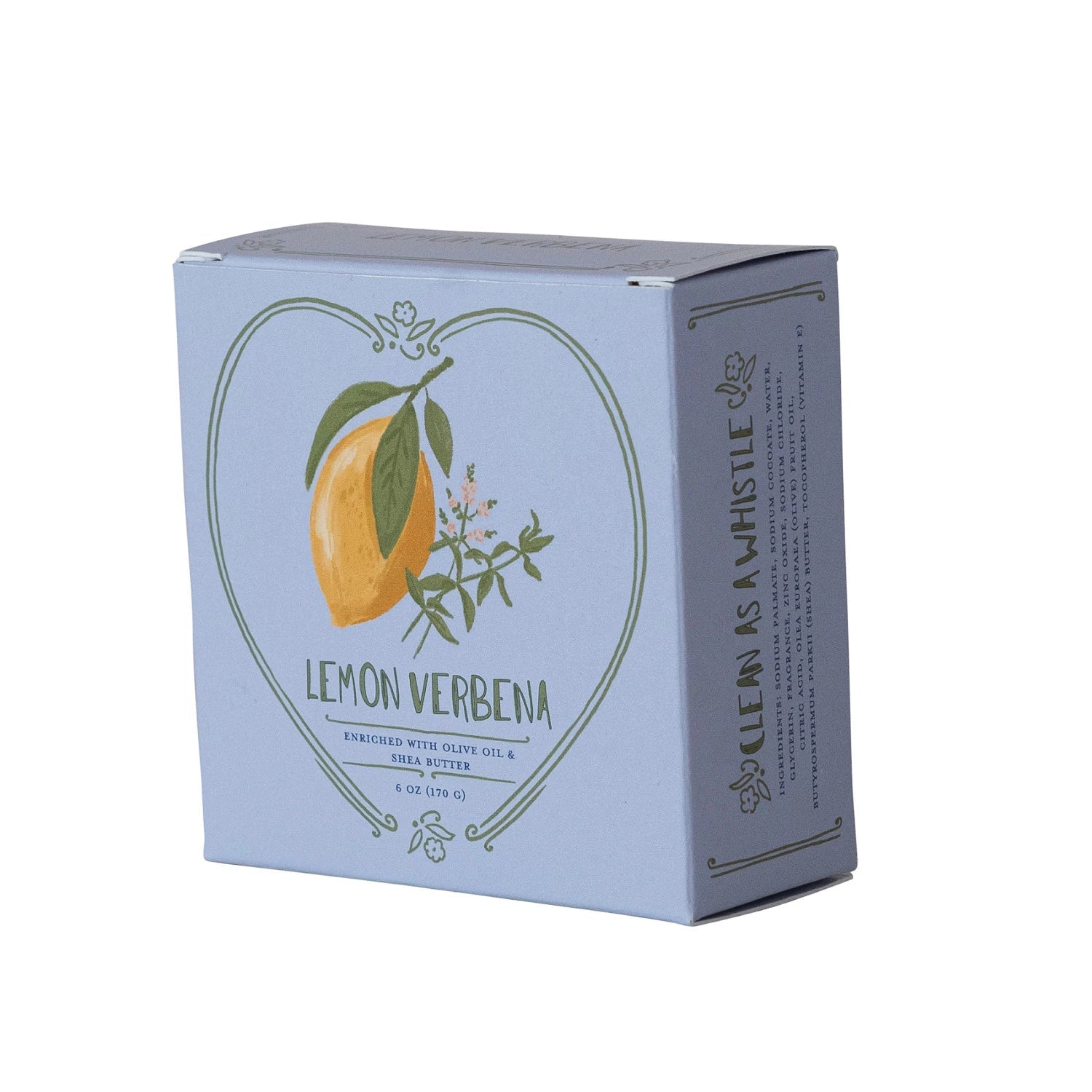 Lemon Verbena Scented Olive Oil & Shea Butter Triple Milled Bar Soap - La Vie Est Belle