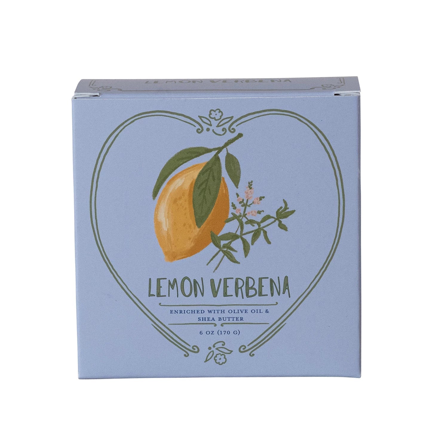 Lemon Verbena Scented Olive Oil & Shea Butter Triple Milled Bar Soap - La Vie Est Belle
