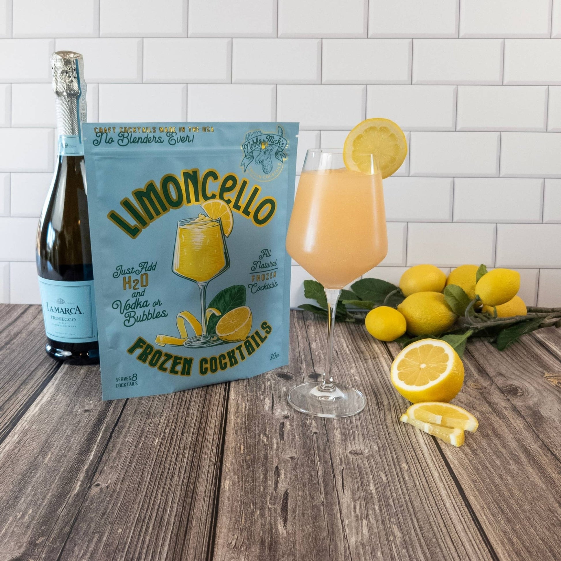 Limoncello Frozen Cocktail -Just add Water + Prosecco - La Vie Est Belle