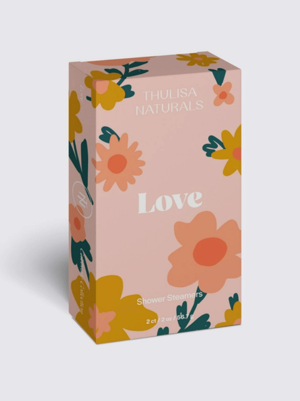 Love Shower Steamer, Rose, 2 Pack - La Vie Est Belle