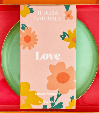 Love Shower Steamer, Rose, 2 Pack - La Vie Est Belle