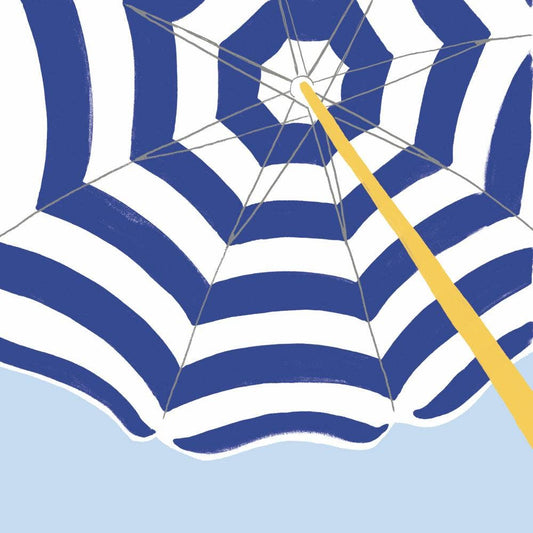 LUNCH-BEACH UMBRELLA, BLUE - La Vie Est Belle