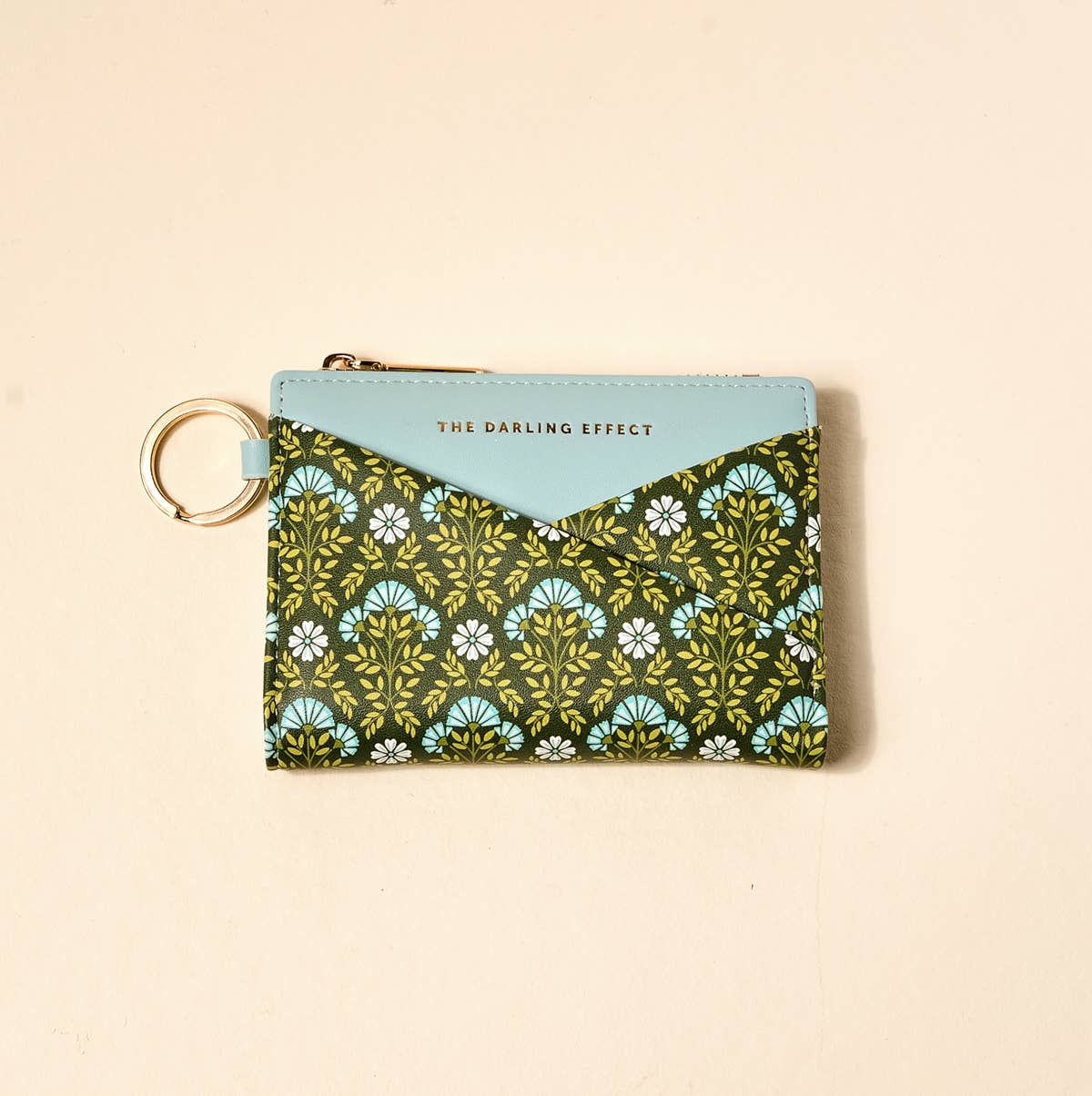 Luxe Pocket Wallet–Everbloom Forest Green - La Vie Est Belle
