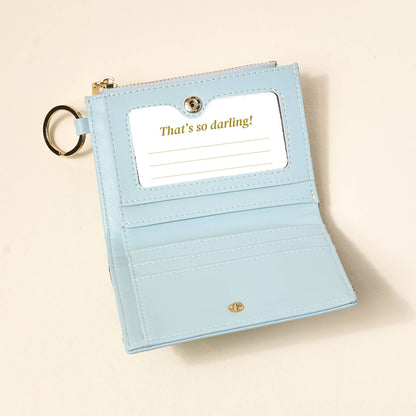 Luxe Pocket Wallet–Everbloom Forest Green - La Vie Est Belle