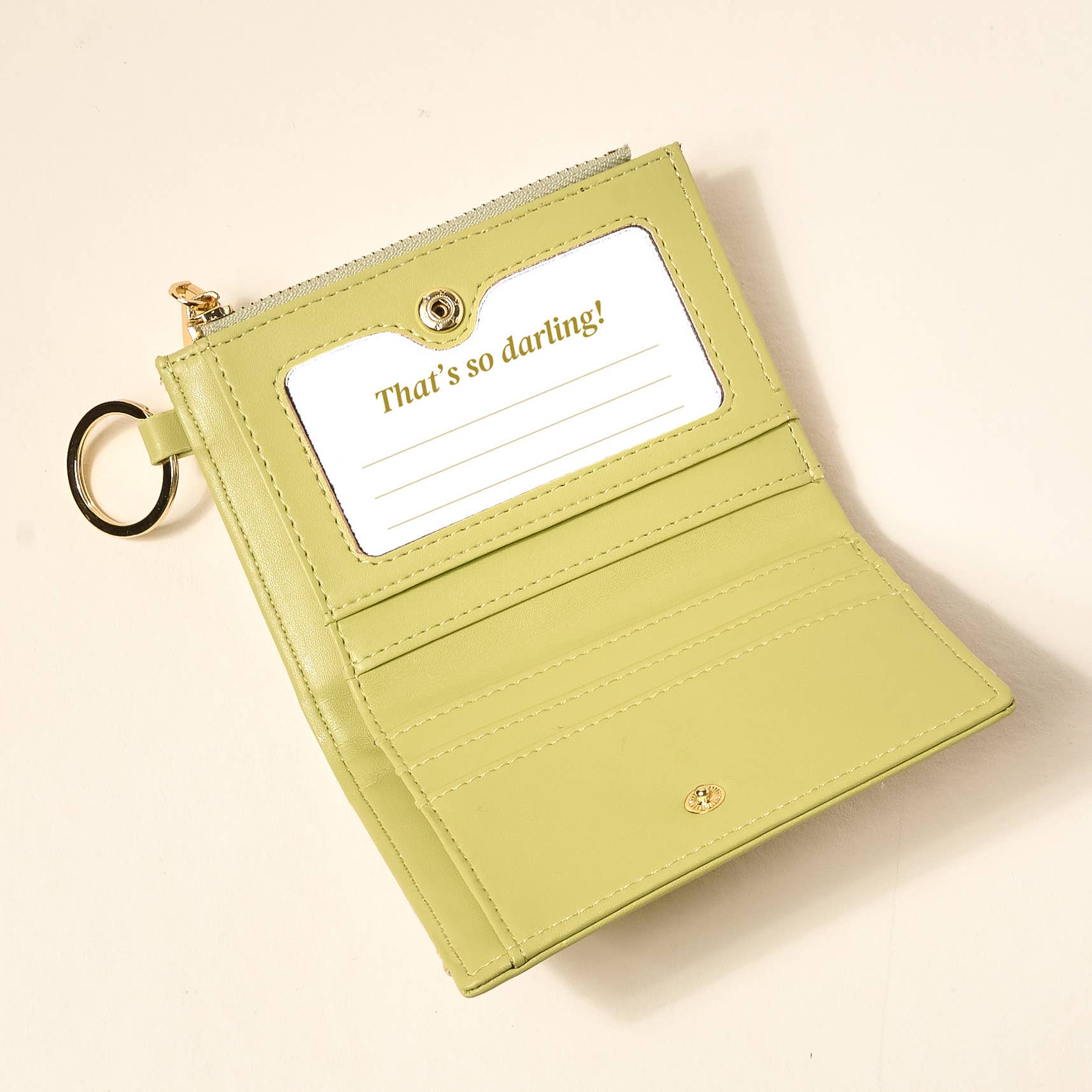 Luxe Pocket Wallet–Poppin' Petals Aqua - La Vie Est Belle