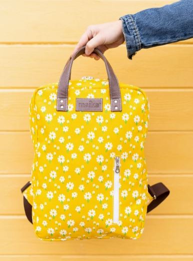MAIKA Zippered Backpack, Carmel - La Vie Est Belle