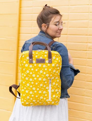 MAIKA Zippered Backpack, Carmel - La Vie Est Belle