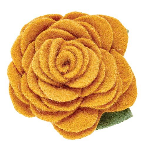 Medium Pet Collar Flower - Marigold - La Vie Est Belle