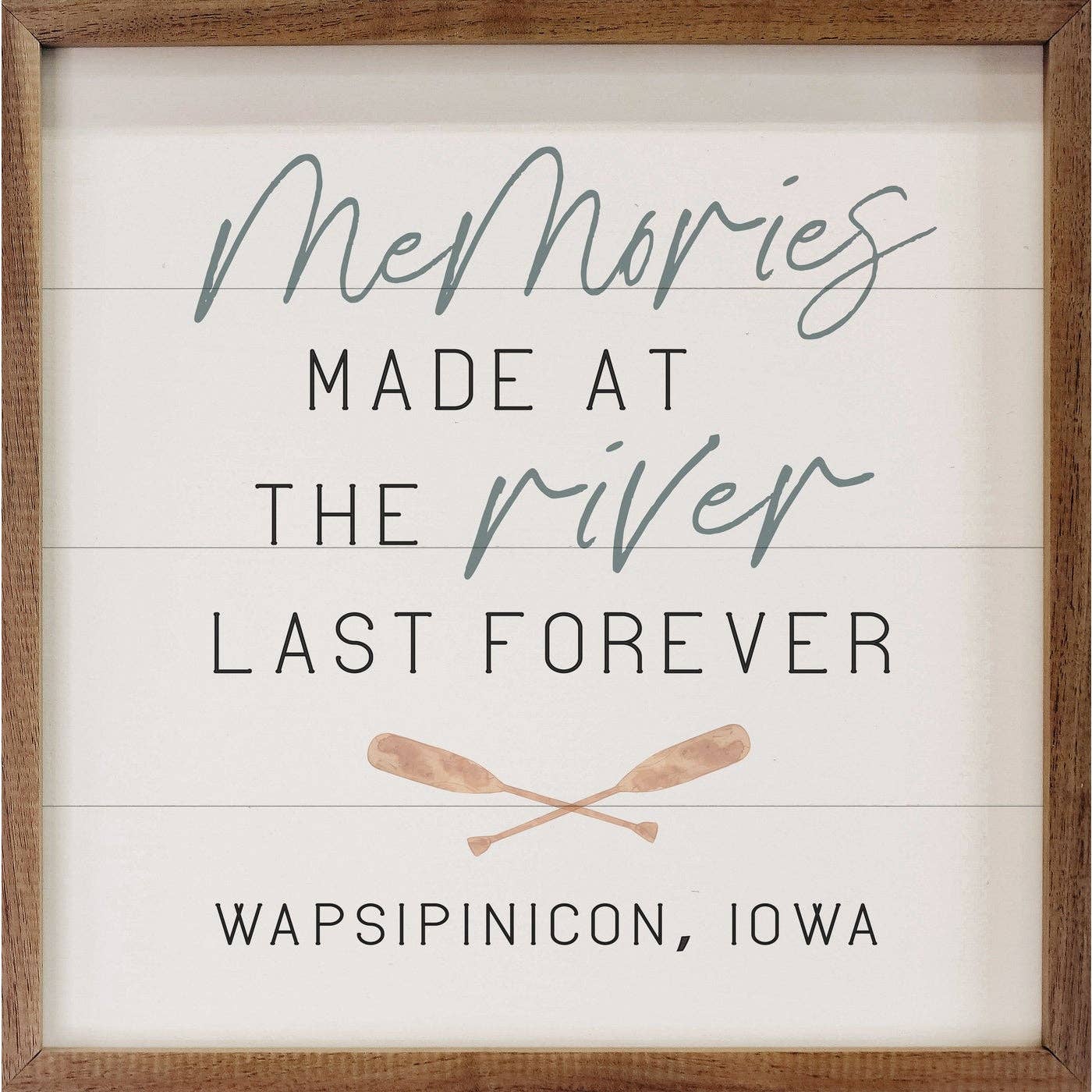 Memories Made at the River Wall Art - La Vie Est Belle