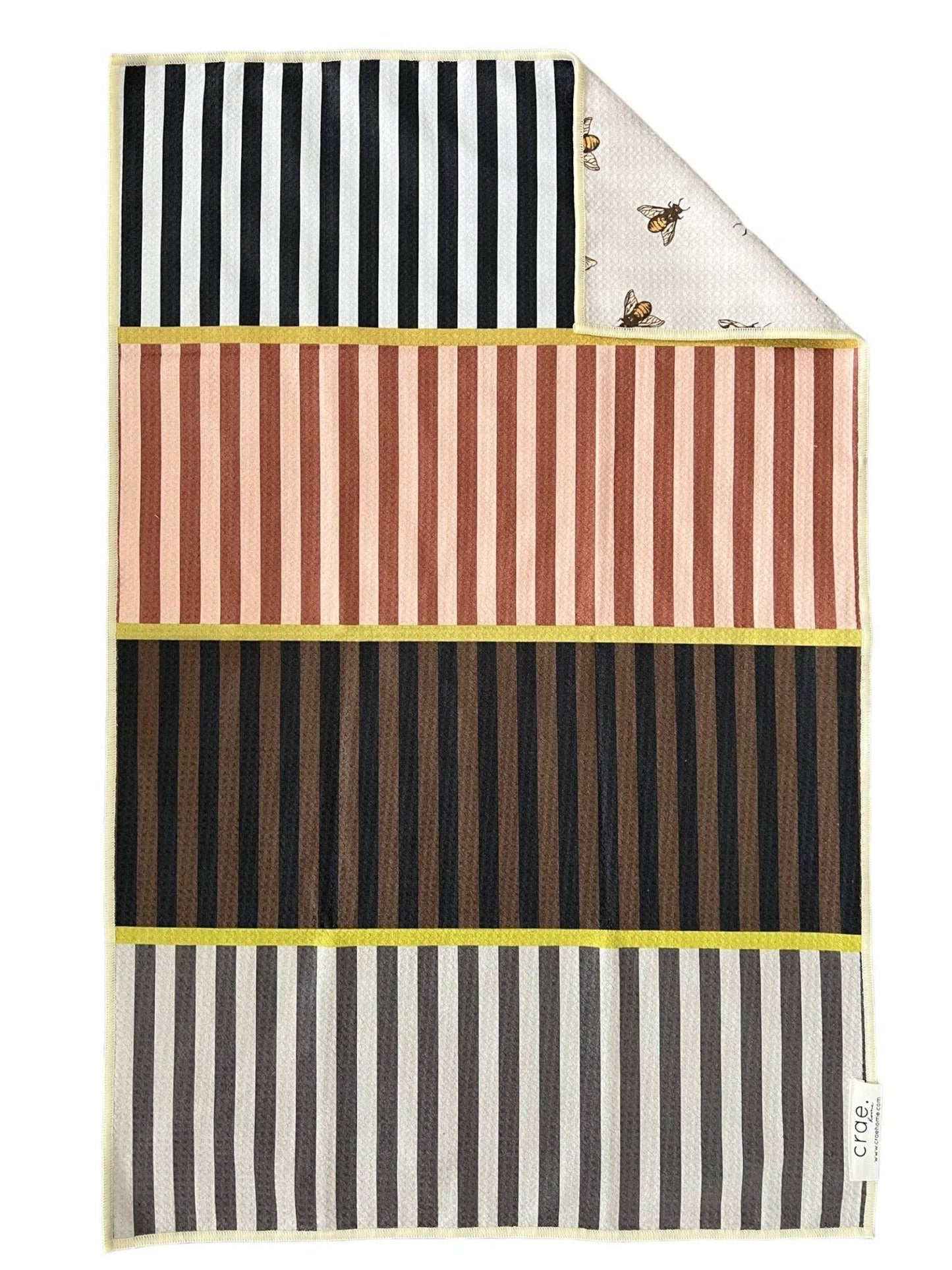 Milk and Honey: Reversible Hand Towel - La Vie Est Belle