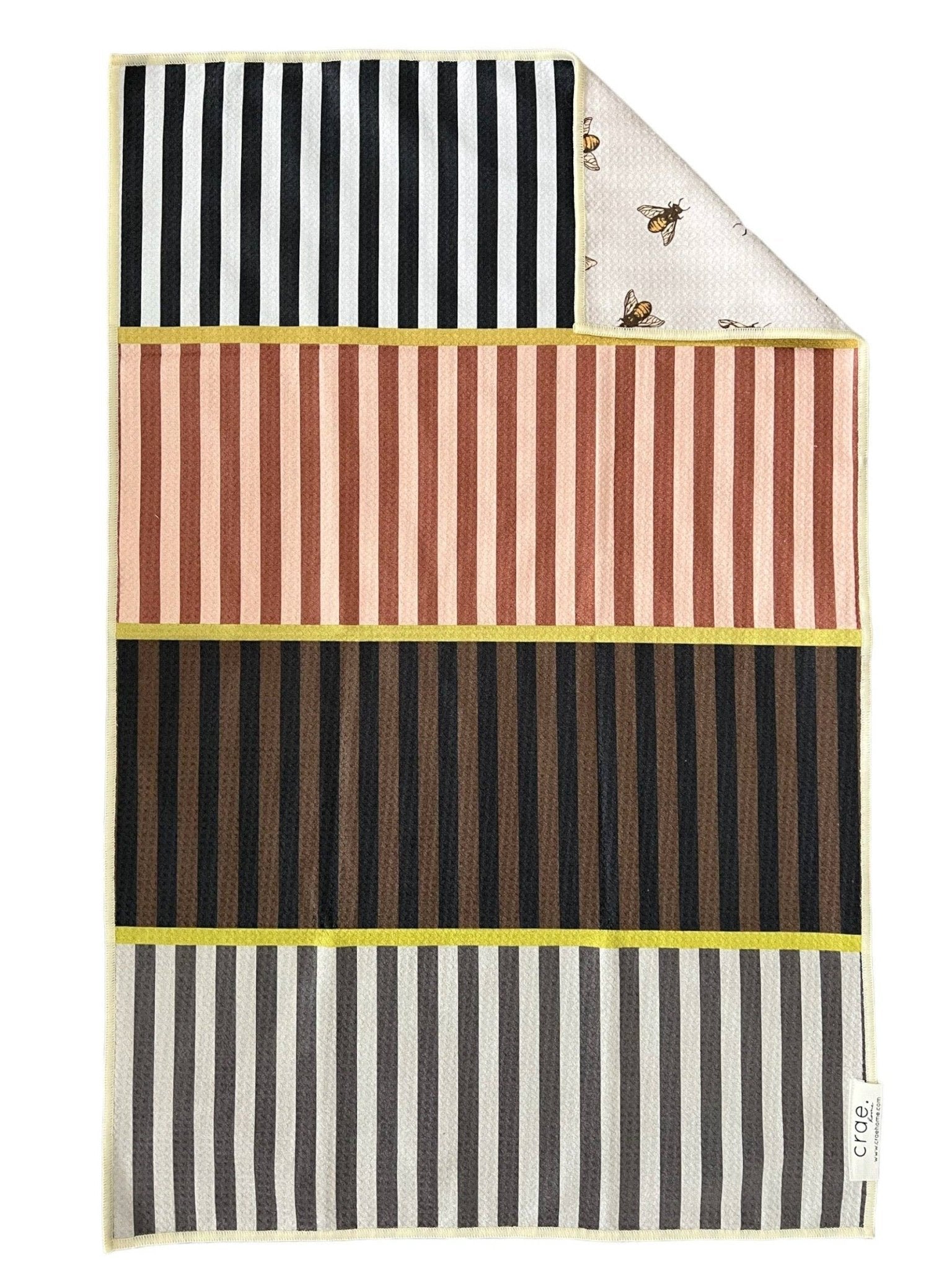 Milk and Honey: Reversible Hand Towel - La Vie Est Belle