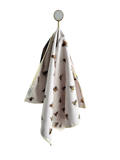 Milk and Honey: Reversible Hand Towel - La Vie Est Belle